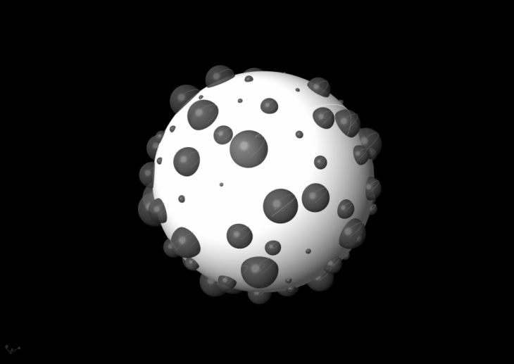IaaC ATOMOON 4 _ Scale Spheres From Random Points