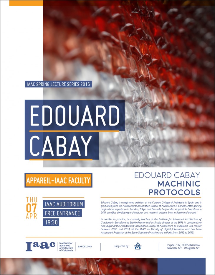 Edouard Cabay IAAC