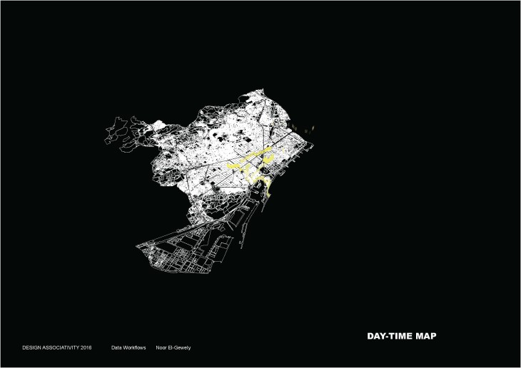 IAAC_Design Associativity_Data Workflows Stalking Yourself_6_Daytime Map