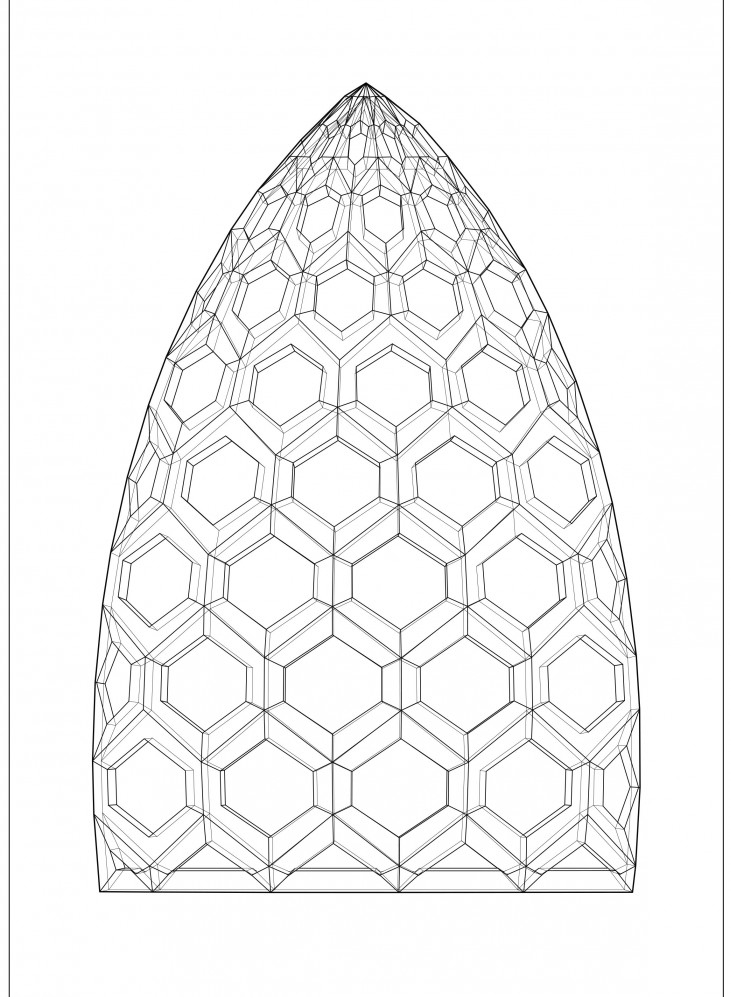 Diagram Layout  - Honeycomb