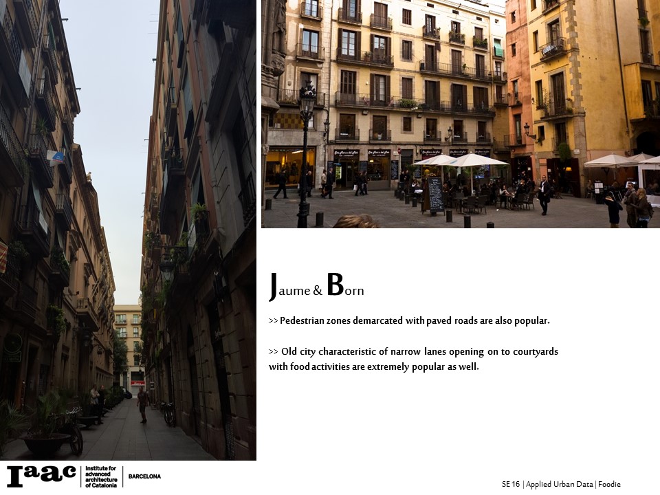 Jaume and Born - Pedestrian friendly 
