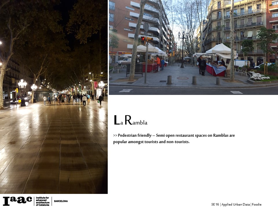 La Rambla - Pedestrian friendly