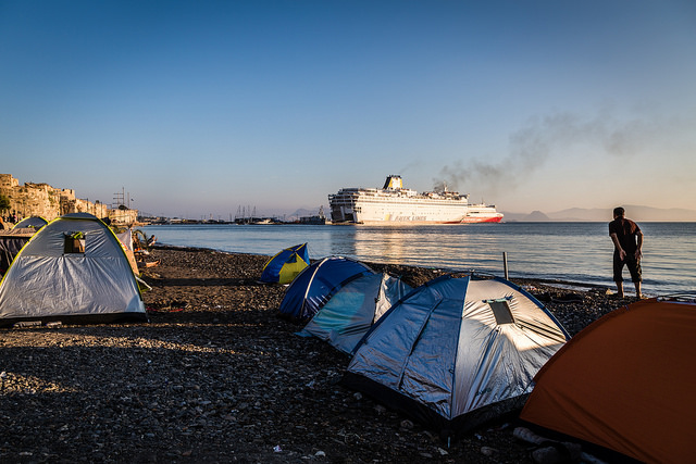 Image: Tents on Kos Island6