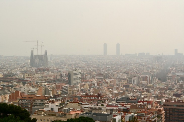 Barcelona - Air Polluted