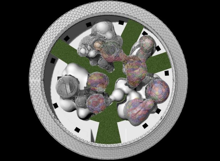 Plan of the Biodomes