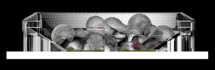 Section of the Biodomes