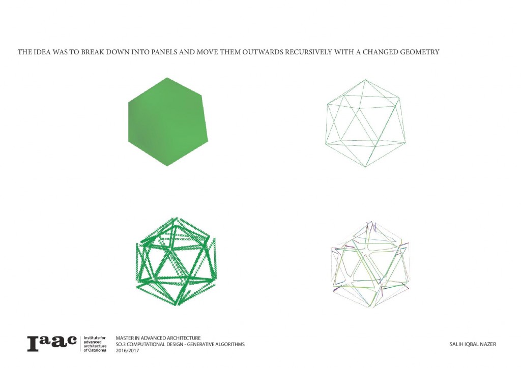 Recursive Transformations-Icosahedran – IAAC Blog