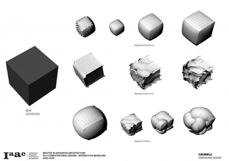 Interactive Modeling - Crumble – IAAC Blog