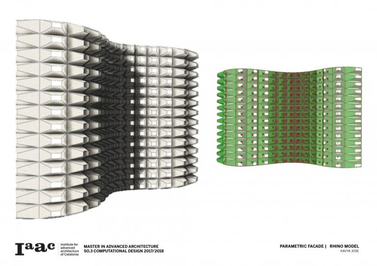 Computational Design : Parametric Facade – IAAC Blog