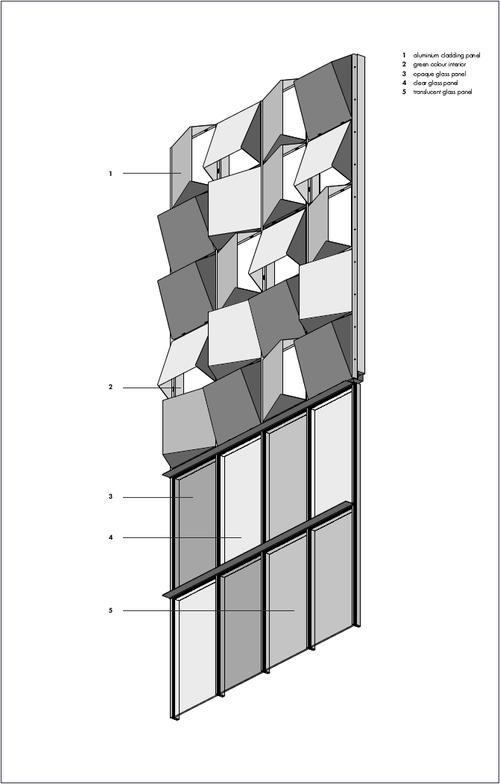 Scheme / Parametric facade - Daniil Koshelyuk, IAAC, MAA01, SO.3