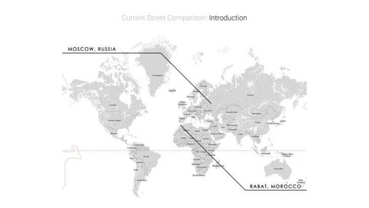 World Map - Wide Street / Urbanization.org