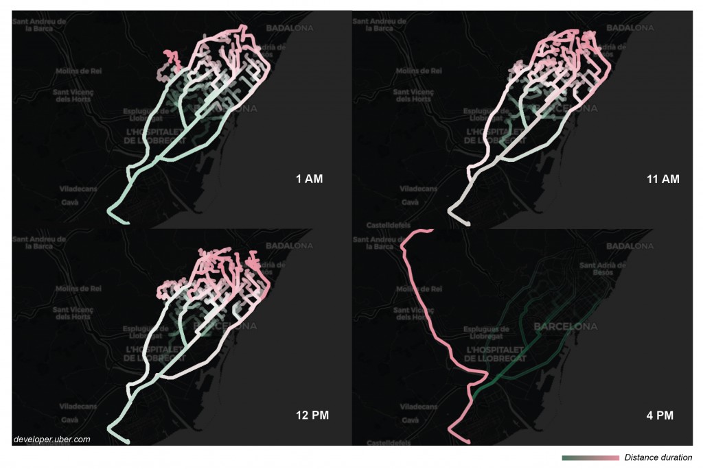 Uber Map Python Map UBER Disponibility Around the City – IAAC Blog