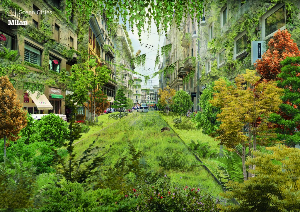 The Green Dip- Covering the city with a forest  IAAC Blog