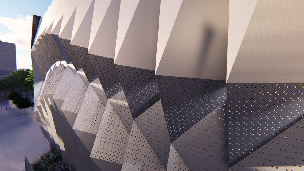 Parametric Facade of Hongzhu Housing Sales Center – IAAC Blog