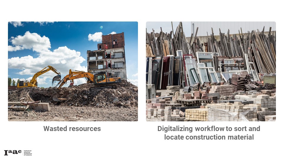 DIGITALIZING MATERIAL COLLATION FROM PREDEMOLITION SITES / STUDIO II ...