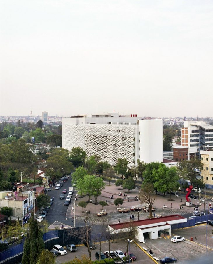 Hospital Manuel Gea González, facade, parametric, smog