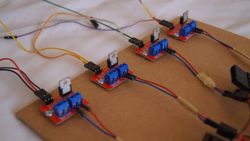 Mofset transistor set