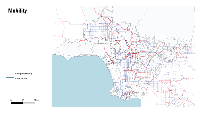 Urban Layers of Los Angeles 