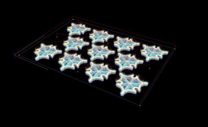 cnc paths of hexagonal recursive modules