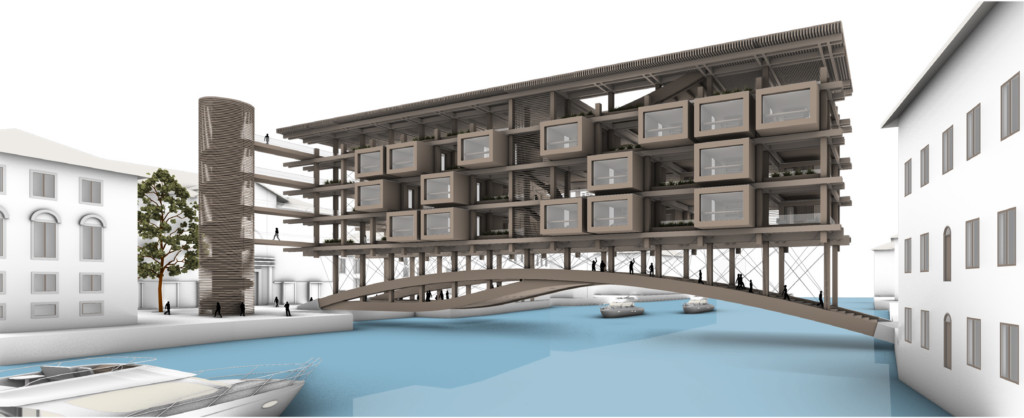 Bridge /// Mass Timber Collective Housing – IAAC Blog