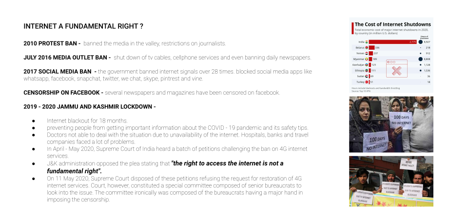 Censorship in Kashmir