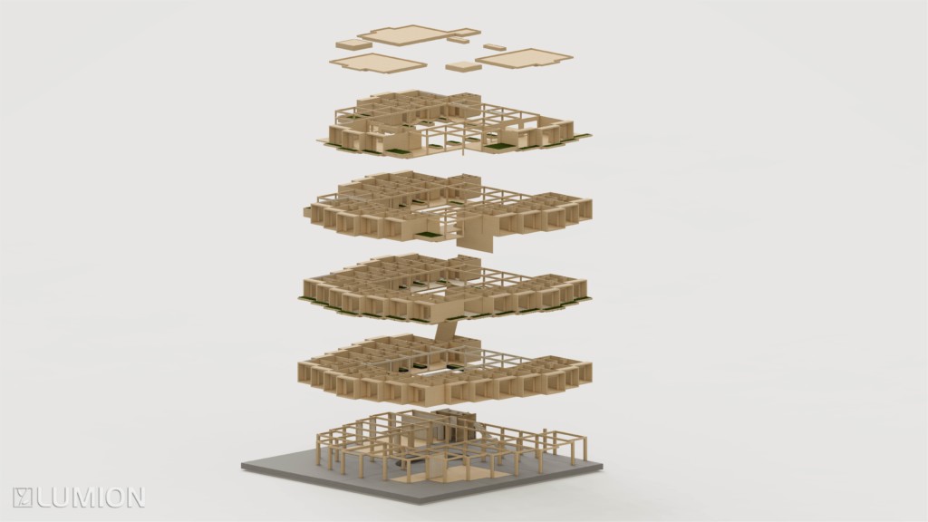 Mass Timber Visualization – IAAC Blog