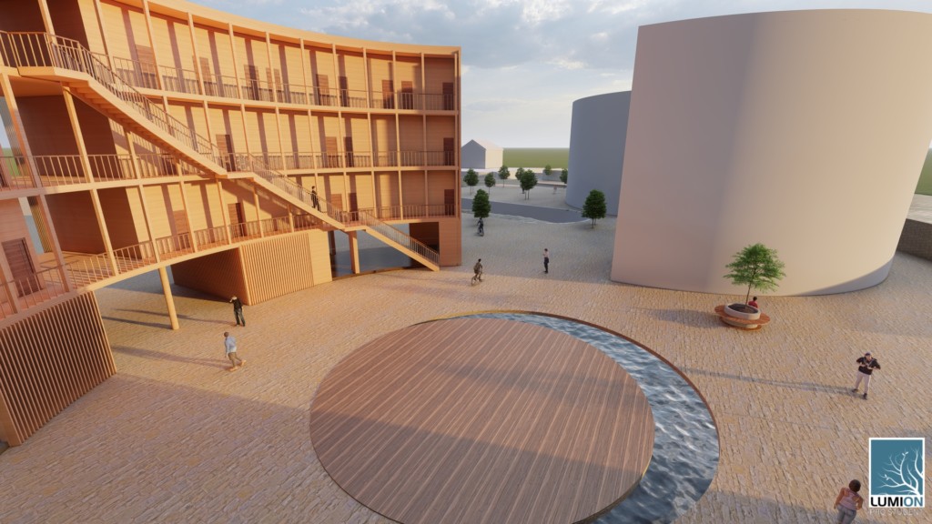 VISUALIZING MASS TIMBER - COLLECTIVE HOUSING – IAAC Blog