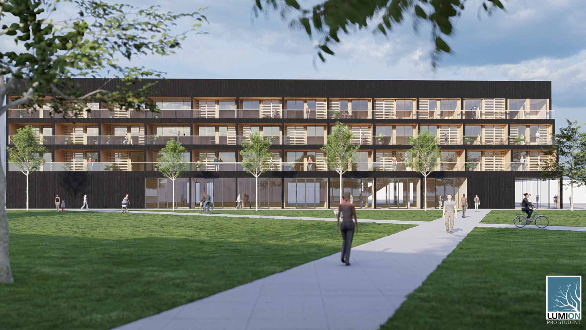 Visualizing Mass Timber - Collective Housing – IAAC Blog